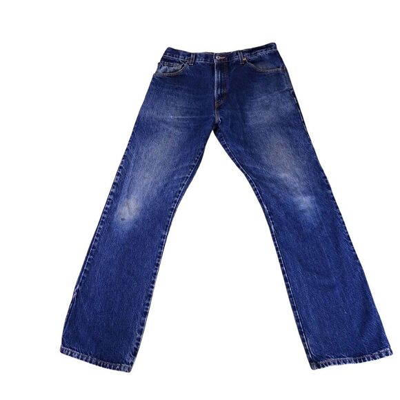 Levis 517 Mens 32X32 Blue Jeans Bootcut‎ Denim VTG Western Cowboy Work - Picture 1 of 12